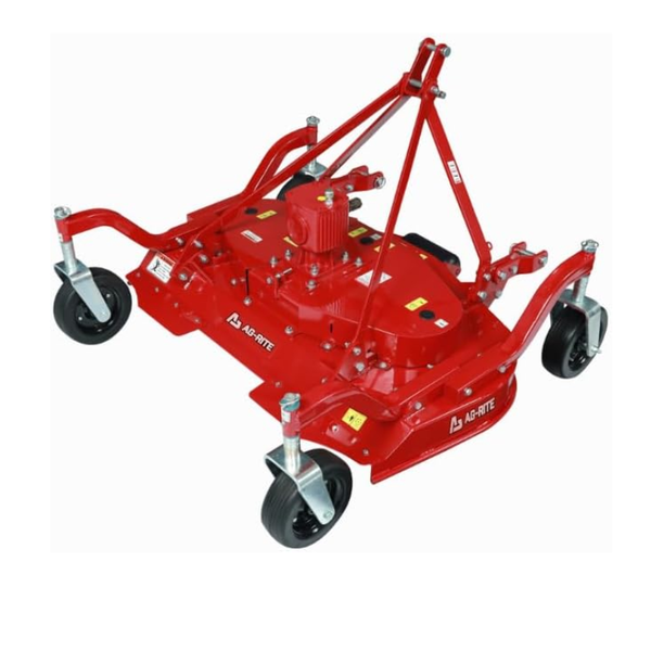 Segadora de acabado de 48 pulgadas, 16-50 HP, enganche de 3 puntos, accionada por TDF, compatible con categoría 1 y 2
