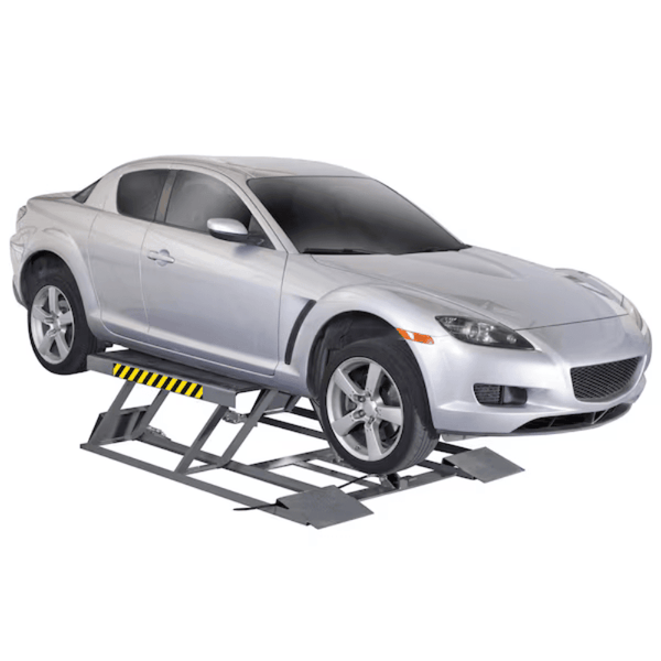 Elevador de coches ajustable de 5000 lbs con control remoto para el hogar